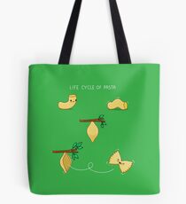 Life cycle of pasta Tote Bag