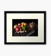 Vegetables Framed Print