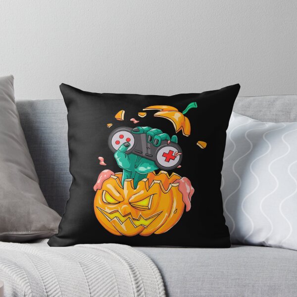 Item preview, Gamer pumpkin Gaming halloween Controller Zombie designed and sold by VollLaser.