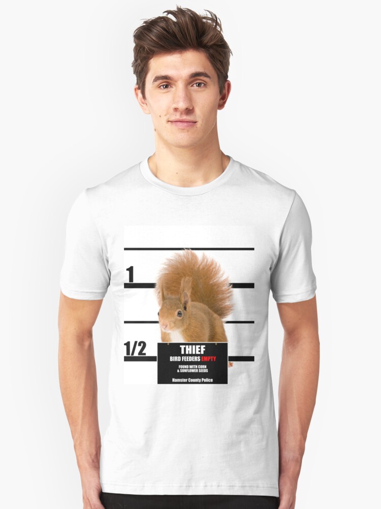 Squirrel Bird Feeder Tshirt Thief Empty Feeder Gag Gift T Shirt