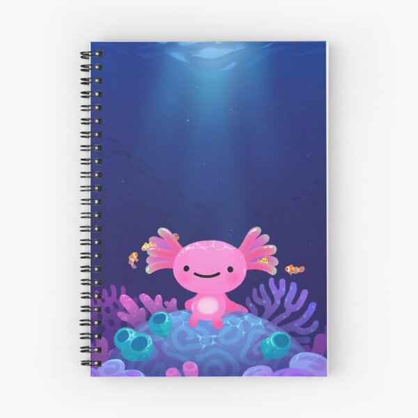 Item preview, Coral axolotl designed and sold by pikaole.