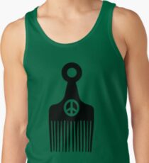 Afro Hair Peace Tank Top