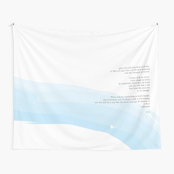 life quote Tapestry