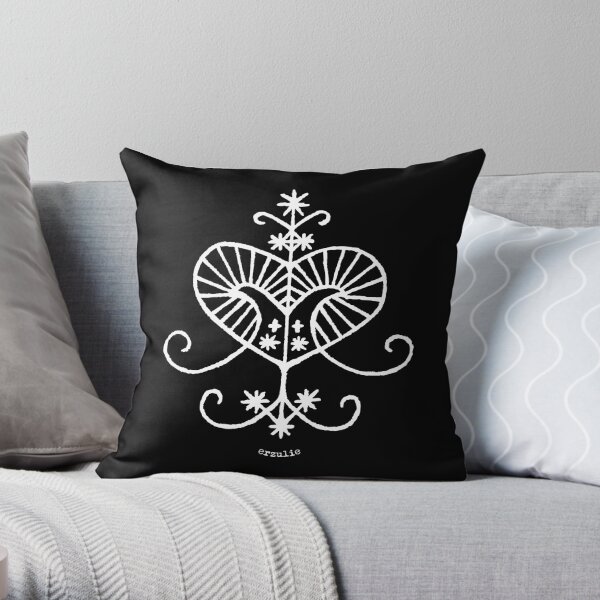 Vodou Loa of Love Throw Pillow