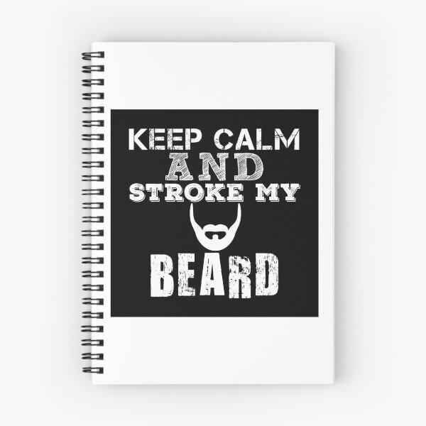 Item preview, Keep Calm And Stroke My Beard designed and sold by URBANBOX.