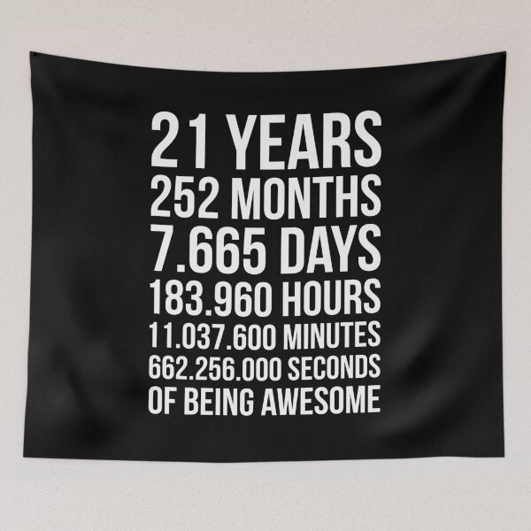 Item preview, Awesome 21st Birthday Shirt Funny 21 Year Old Birthday Gift designed and sold by Best Tees.