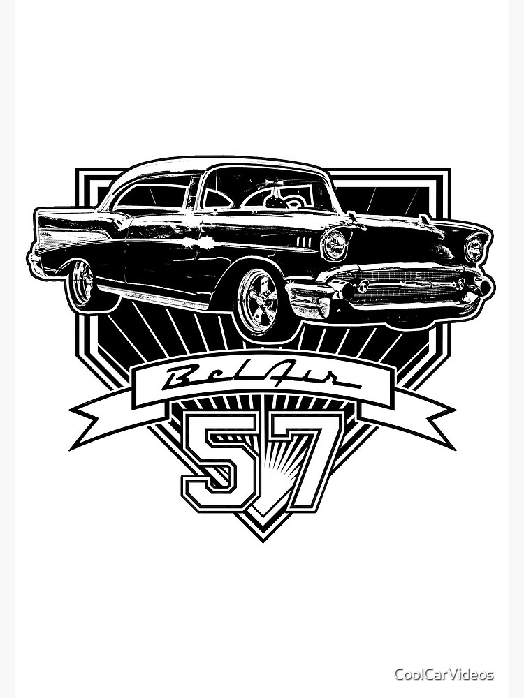55 Chevy Bel Air Backpack for Sale by CoolCarVideos