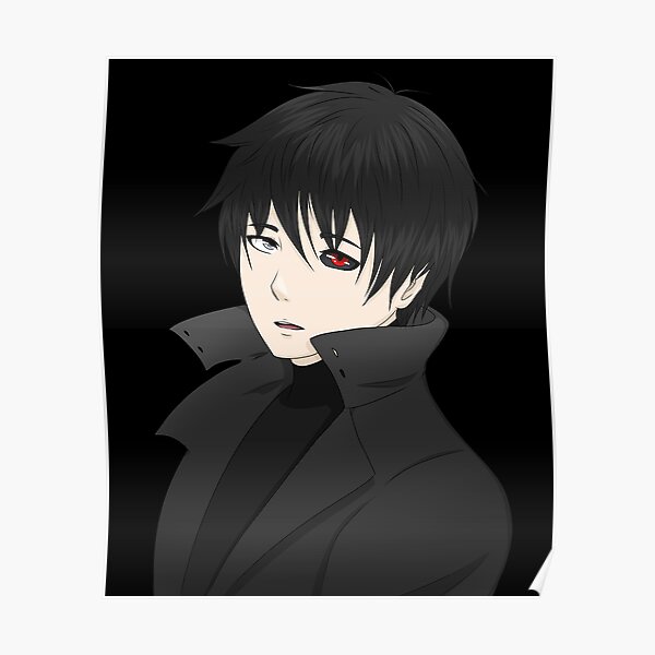 Kaneki Black Reaper Wall Art Redbubble