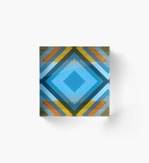 Unnatural Lines Acrylic Block