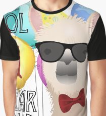 1 Year Old Llama Birthday Gift Graphic T-Shirt