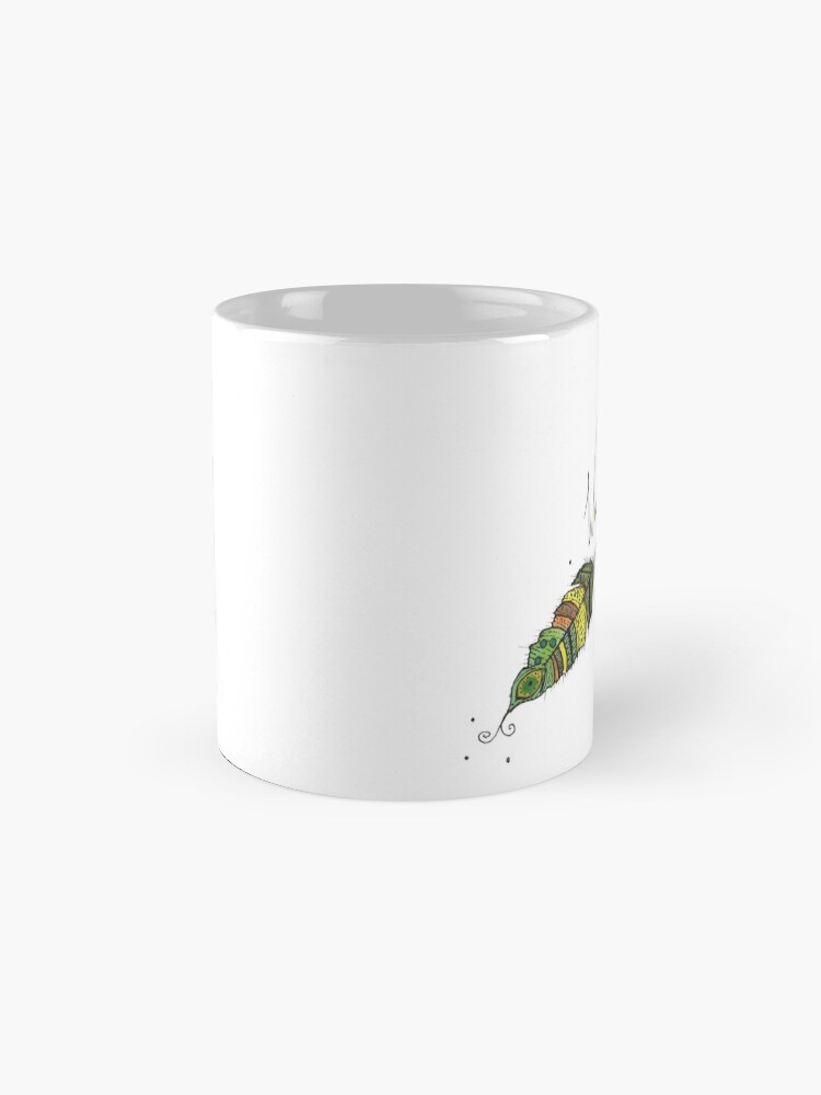 Alternate view of Wanderlust Feather Mug