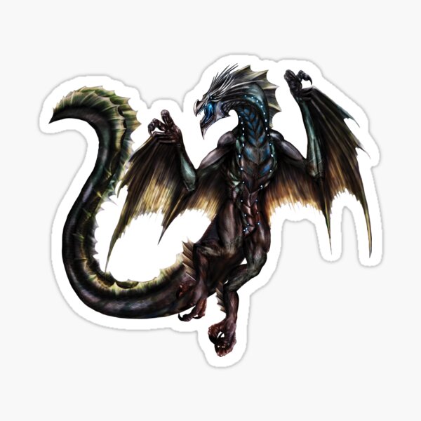 Abyss - Dragon of the Deep Sticker