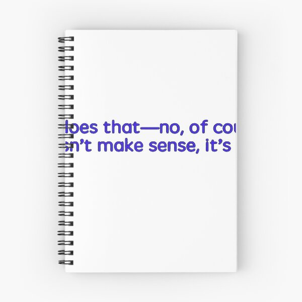 Item preview, "how does that- no, of course it doesn't make sense, it's weird!" designed and sold by blurryfaceiero.