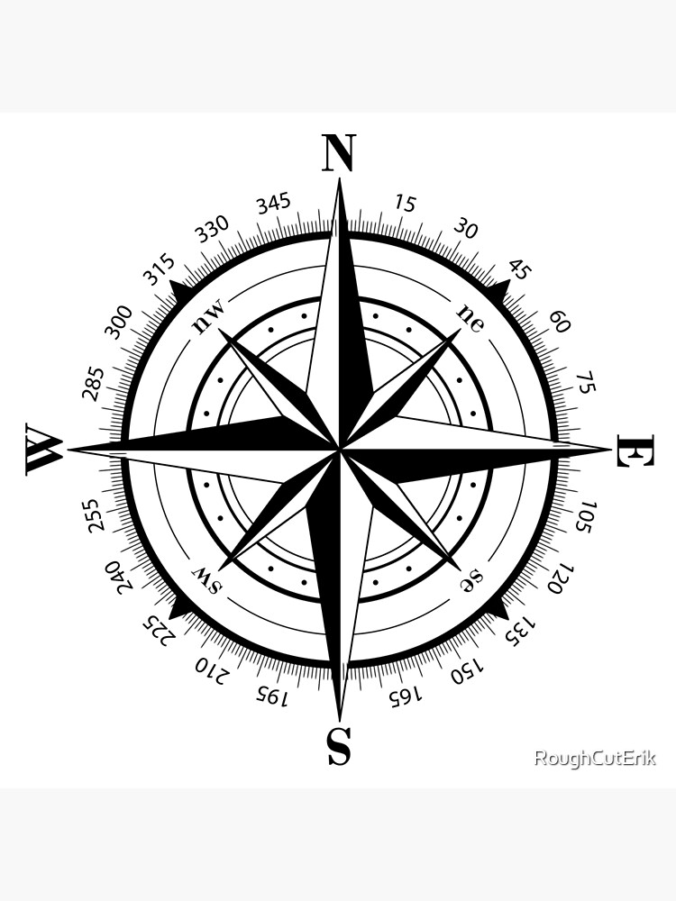 north compass