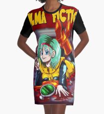 Bulma Fiction Graphic T-Shirt Dress