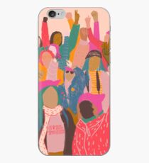 Vinilo o funda para iPhone Marcha femenina
