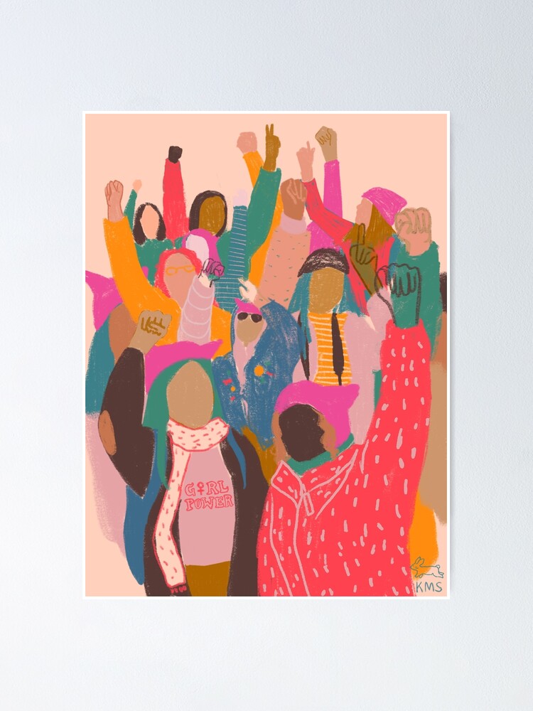 Alternate view of Women's March Poster