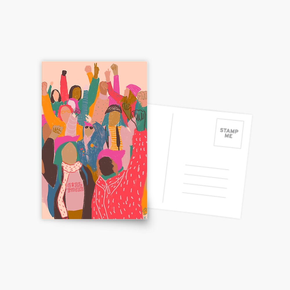 Women's March Postcard