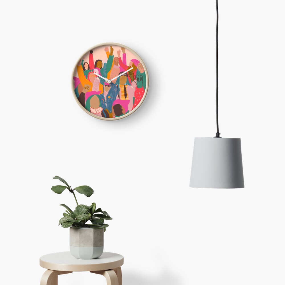 Women's March Clock