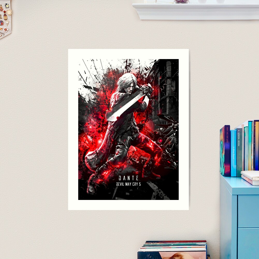 Dante Devil May Cry 5, an art print by Sabs - INPRNT