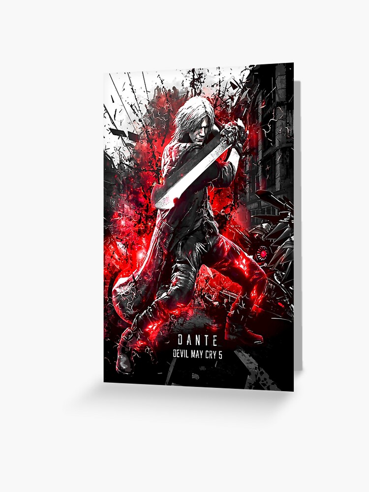 Dante, devil may cry Greeting Card for Sale by KennedeeOutcast