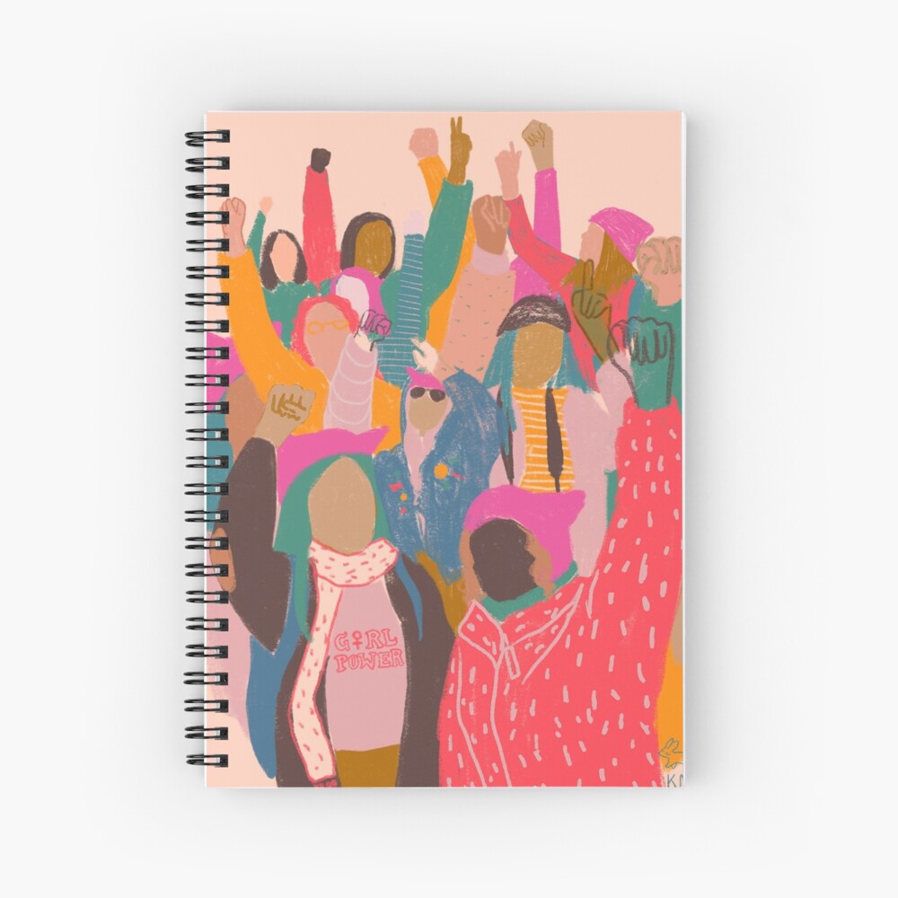 Women's March Spiral Notebook