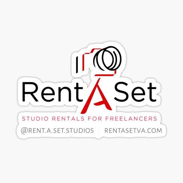 Rent a Set Merch Sticker