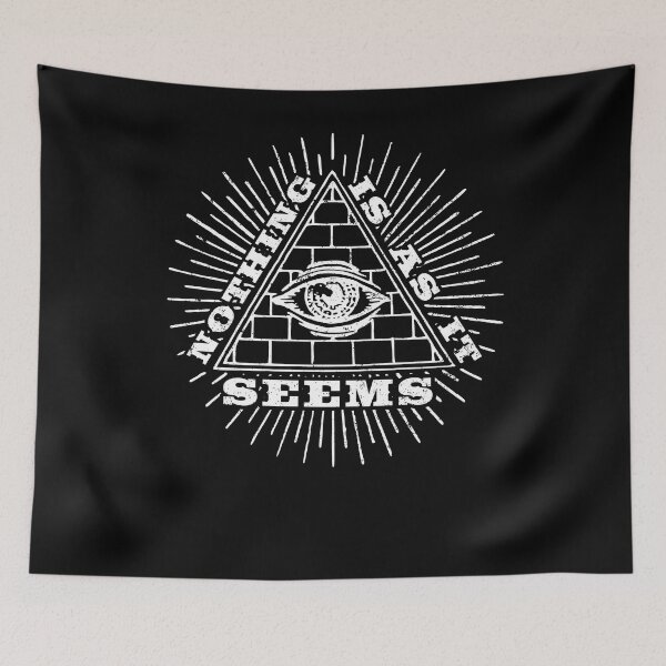 Item preview, Illuminati Nothing Is As It Seems Past Master Masonic designed and sold by shoppzee.