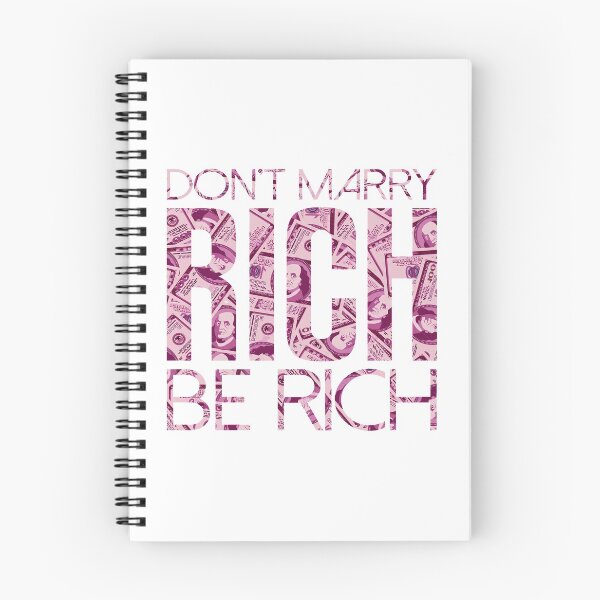 Item preview, Don't Marry Rich Be Rich designed and sold by T-shirt For You.