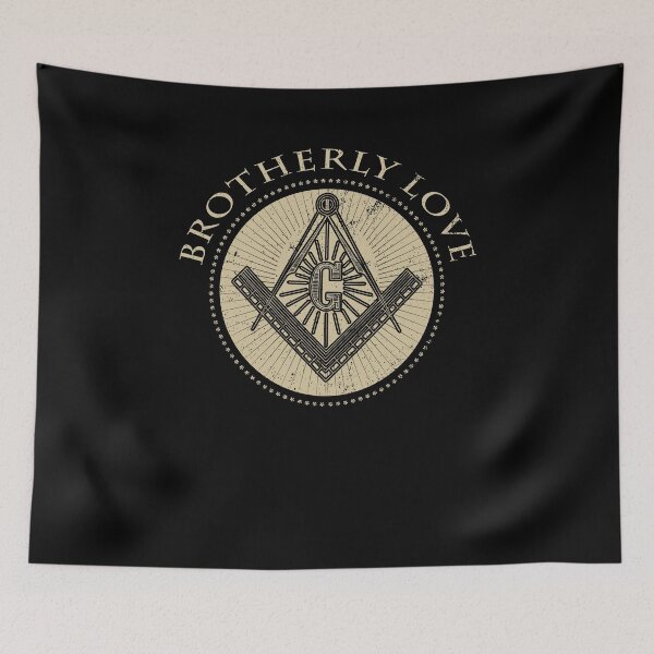 Artikelvorschau, Brüderliche Liebe Freimaurer T Shirt Past Master Shirt entworfen und verkauft von shoppzee.