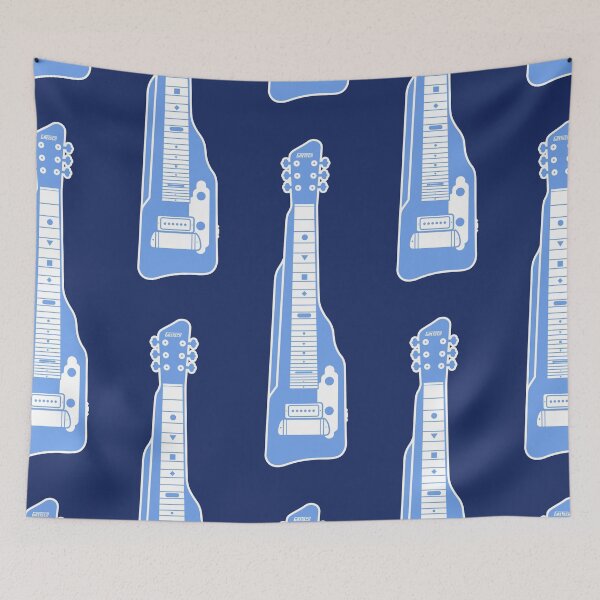 Item preview, MUSICAL INSTRUMENTS SILHOUETTES - LAP STEEL GUITAR designed and sold by WOOFANG.