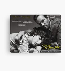 Rufen Sie mich mit Ihrem Namen Movie Poster Leinwanddruck