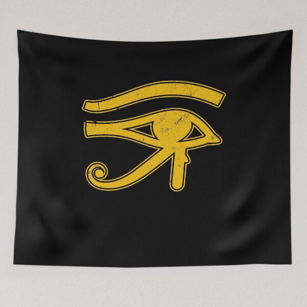 Artikelvorschau, Goldenes Auge von Horus Shirt Alles sehende Augen-T-Shirt entworfen und verkauft von shoppzee.