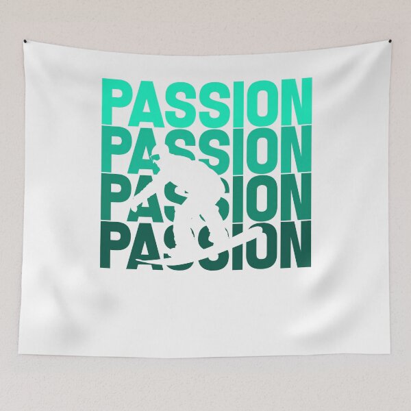 Item preview, Passion snowboarding designed and sold by design2try.