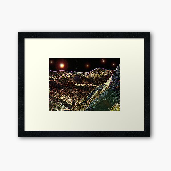 HOLY NIGHT Framed Art Print