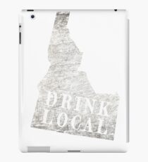 Drink local Idaho state craft beer design iPad Case/Skin