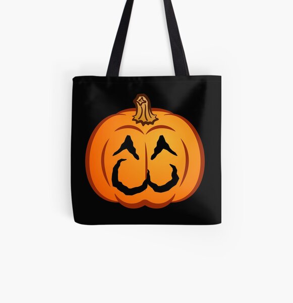 Jack-O-mote :Cat: All Over Print Tote Bag