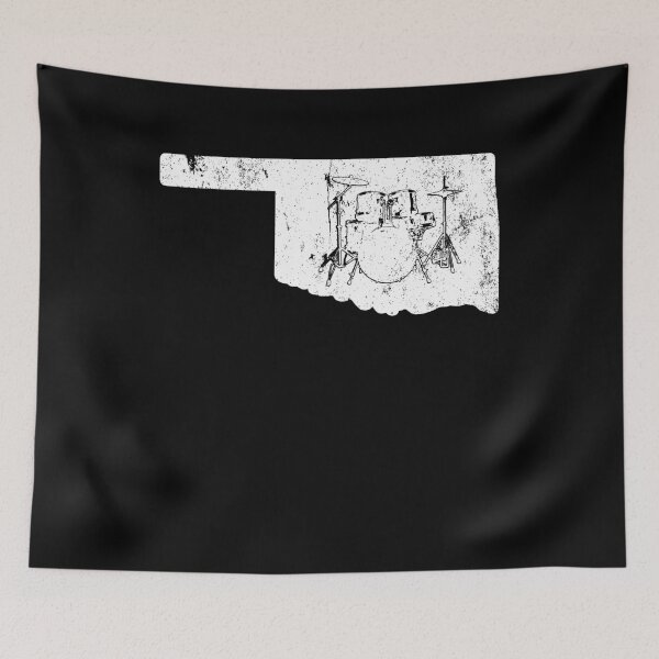 Item preview, Oklahoma Drummer Tshirt designed and sold by shoppzee.