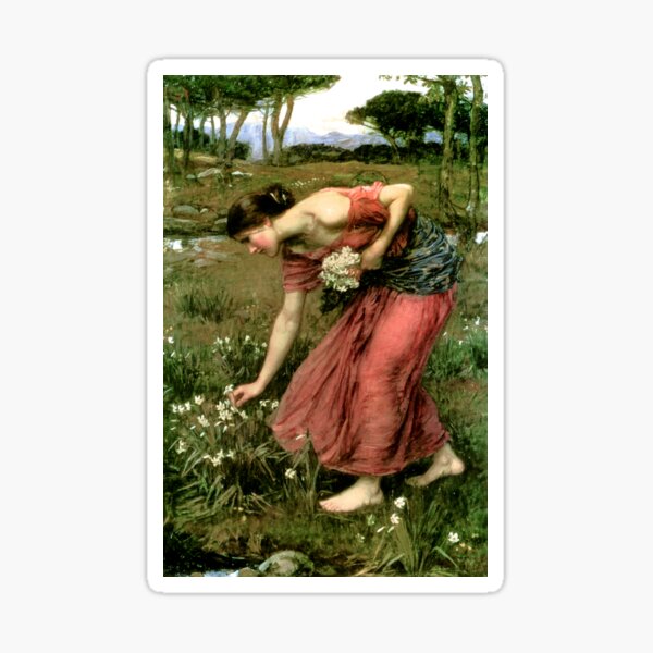 Item preview, Narzisse – John William Waterhouse designed and sold by forgottenbeauty.