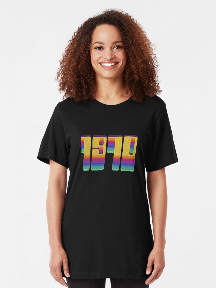 Alternate view of Vintage 1970 Seventies Cool Retro Style Clothing Slim Fit T-Shirt