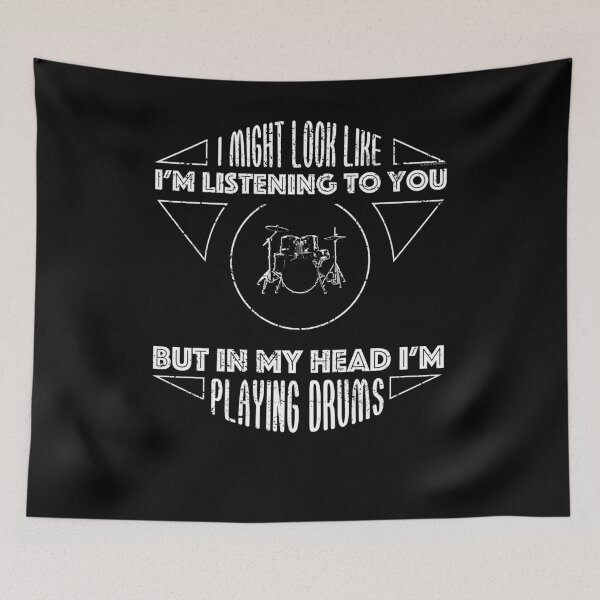 Item preview, In My Head Im Playing Drums Shirt designed and sold by shoppzee.