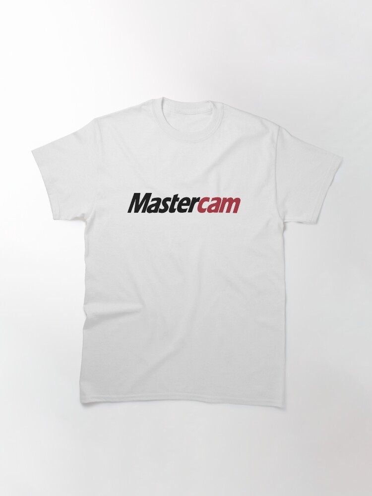 Alternate view of 3D Cad/Cam/Cae MasterCam Designer Classic T-Shirt