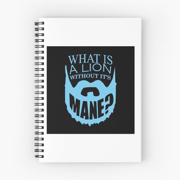 Item preview, What is a lion without its mane Beard T Shirt designed and sold by URBANBOX.