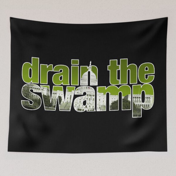 Item preview, Drain the Swamp - End Government Corruption designed and sold by ViktorCraft.