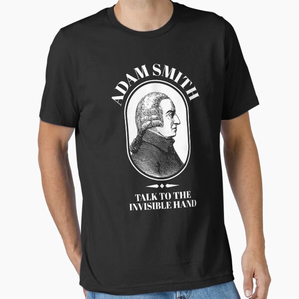 Adam Smith Funny Economics Professor Invisible Hand Essential T-Shirt