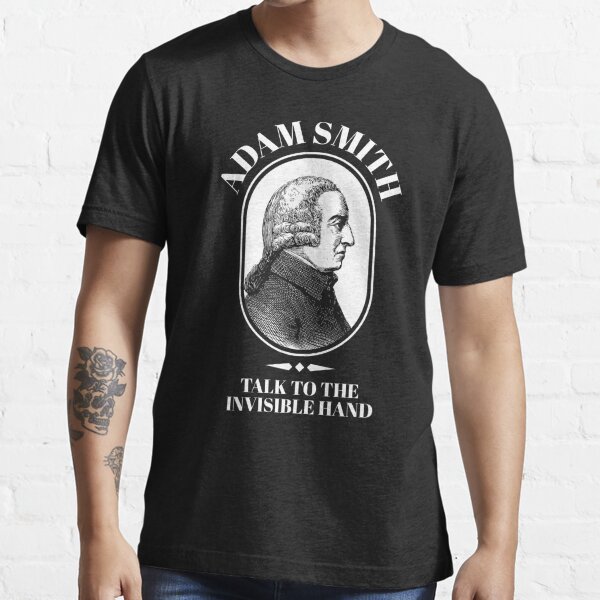 Adam Smith - Crew Neck T-Shirt - White