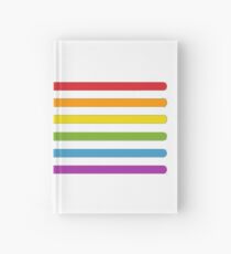 rainbow art Hardcover Journal
