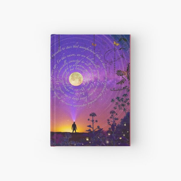 The Space Between Hardcover Journal