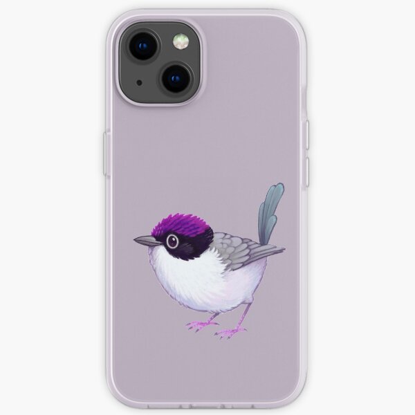 Pride Birds: Purple-Crowned Fairywren iPhone Soft Case