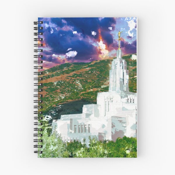 Item preview, Draper Utah LDS Temple Watercolor designed and sold by melodyrosemedia.